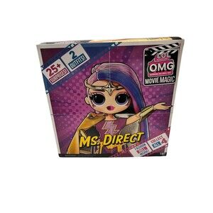 LOL Surprise OMG Movie Magic ~ Ms. Direct ~ Fashion Doll‎ ~ 25+ Surprises!